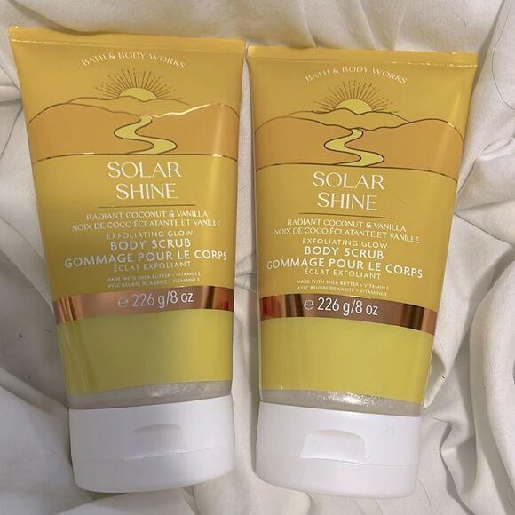 NEW- Bath & Body Works- Solar Shine Body Scrub - Picture 1 of 3